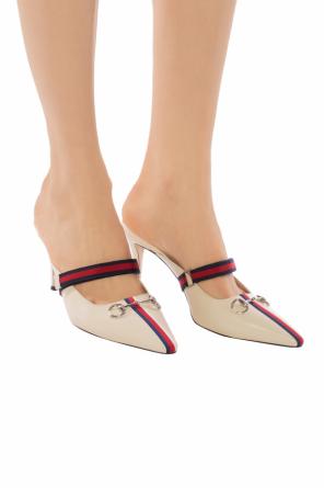 'sylvie web' motif sandals, zdjęcie 2 'sylvie web' motif sandals od Gucci